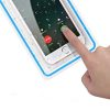 PVC waterproof phone case with lanyard - blue