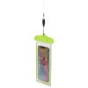 PVC waterproof phone case with lanyard - green