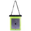 Waterproof PVC tablet case - green