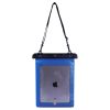 PVC waterproof tablet case - blue