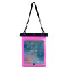 Waterproof PVC tablet case - pink