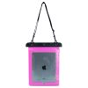 Waterproof PVC tablet case - pink