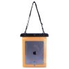 Waterproof PVC tablet case - orange