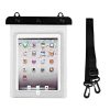 Waterproof PVC tablet case - white