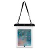 Waterproof PVC tablet case - white