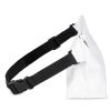 PVC waterproof pouch / waist bag - white