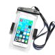 PVC waterproof armband phone case - transparent