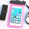 PVC waterproof armband phone case - blue