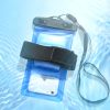 PVC waterproof armband phone case - blue