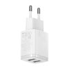 Baseus Compact charger 2x USB 10.5W white (CCXJ010202)