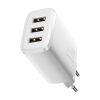 Baseus Compact charger 3x USB 17W white (CCXJ020102)