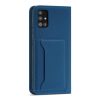 Magnet Card Case For Samsung Galaxy A12 5G Pouch Wallet Card Holder Blue