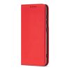 Magnet Card Case For Samsung Galaxy A12 5G Pouch Wallet Card Holder Red