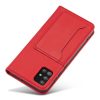 Magnet Card Case For Samsung Galaxy A12 5G Pouch Wallet Card Holder Red