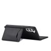 Magnet Card Case for Samsung Galaxy S22 + (S22 Plus) Pouch Wallet Card Holder Black