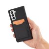 Magnet Card Case for Samsung Galaxy S22 + (S22 Plus) Pouch Wallet Card Holder Black