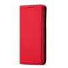 Magnet Card Case for Samsung Galaxy S22 + (S22 Plus) Pouch Wallet Card Holder Red