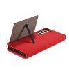 Magnet Card Case for Samsung Galaxy S22 + (S22 Plus) Pouch Wallet Card Holder Red