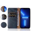 Magnet Strap Case Case for Samsung Galaxy A12 5G Pouch Wallet + Mini Lanyard Pendant Blue