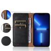 Magnet Strap Case Case for Samsung Galaxy A53 5G Pouch Wallet + Mini Lanyard Pendant Black