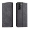 Magnet Fancy Case Case for Samsung Galaxy S22 + (S22 Plus) Pouch Wallet Card Holder Black