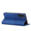 Magnet Fancy Case Case for Samsung Galaxy S22 + (S22 Plus) Pouch Wallet Card Holder Blue