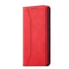 Magnet Fancy Case Case for Samsung Galaxy S22 + (S22 Plus) Pouch Wallet Card Holder Red