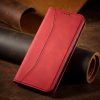 Magnet Fancy Case Case for Samsung Galaxy S22 + (S22 Plus) Pouch Wallet Card Holder Red