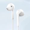 Dudao in-ear headphones with USB Type-C connector white (X3C)