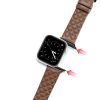 Dux Ducis Strap Leather Watch 7 Band 7/6/5/4/3/2 / SE (41/40 / 38mm) Wristband Bracelet Genuine Leather Bracelet Brown (Enland Version)