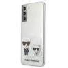 Samsung Galaxy S21 Plus Karl Lagerfeld átlátszó telefontok