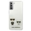 Samsung Galaxy S21 Plus Karl Lagerfeld átlátszó telefontok