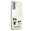 Samsung Galaxy S21 Plus Karl Lagerfeld átlátszó telefontok