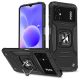 Xiaomi Redmi Note 11E/Redmi 10 Prime Plus 5G/Poco M4 5G Wozinsky Ring Armor Case Kickstand telefontok fekete