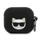 Karl Lagerfeld Choupette KLACA3SILCHBK AirPods 3 szilikon tok fekete