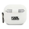 AirPods 3 szilikon tok fehér Karl Lagerfeld Choupette KLACA3SILCHWH