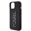 iPhone 15 KARL LAGERFELD 3D Logo Glitter  fekete TOK