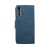 CANVAS Book case for SAMSUNG A50 navy blue