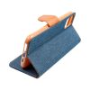 CANVAS Book case for SAMSUNG A50 navy blue