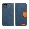 CANVAS Book case for SAMSUNG A50 navy blue