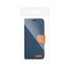 CANVAS Book case for SAMSUNG A50 navy blue