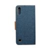 CANVAS Book case for SAMSUNG A10 navy blue