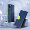 FANCY Book case for SAMSUNG Galaxy J5 2017 navy/lime