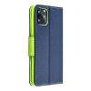 FANCY Book case for SAMSUNG Galaxy J5 2017 navy/lime