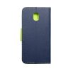 FANCY Book case for SAMSUNG Galaxy J5 2017 navy/lime