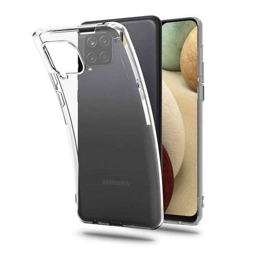 BACK CASE ULTRA SLIM 0,3 mm for SAMSUNG A12 transparent