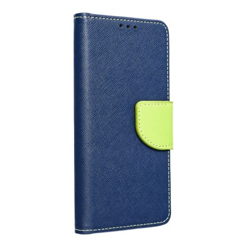 FANCY Book case for XIAOMI 12 / 12X navy / lime