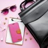 CANVAS Book case for SAMSUNG A23 5G pink