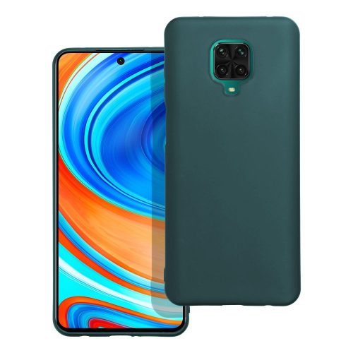 MATT case for XIAOMI Redmi Note 9 Pro dark green