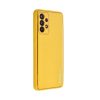 LEATHER case for SAMSUNG A23 5G yellow